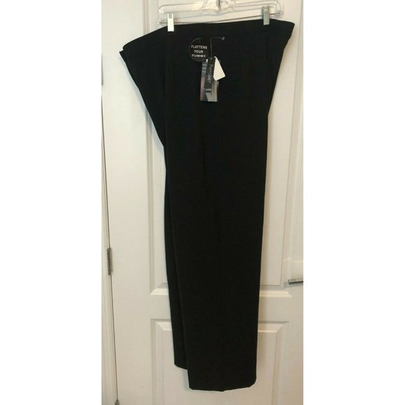 NWT - PANTOLOGY BLACK PANTS SLACKS - SIZE 24W - Picture 1 of 5